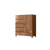 Comoda 1 puerta 4 cajones - Terminación Jequitibá - Linea FIT Comoda 1 puerta 4 cajones - Terminación Jequitibá - Linea FIT