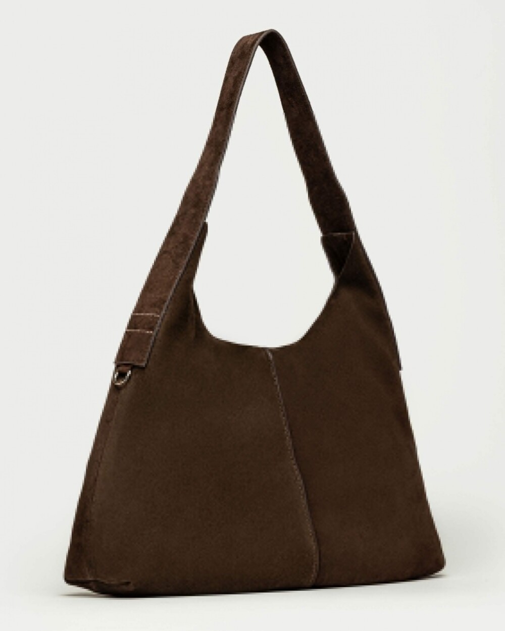 Bolso Tanner en cuero gamuza Chocolate