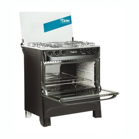 Cocina A Gas TEM Mastercook Cinco Hornallas - Negra Cocina A Gas TEM Mastercook Cinco Hornallas - Negra