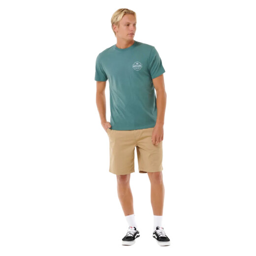 Remera Rip Curl Staple Tee - Verde Remera Rip Curl Staple Tee - Verde