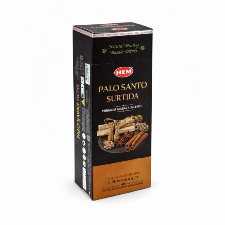 INCIENSO HEM MASALA CAJA HEXAGONAL X6 Surtido