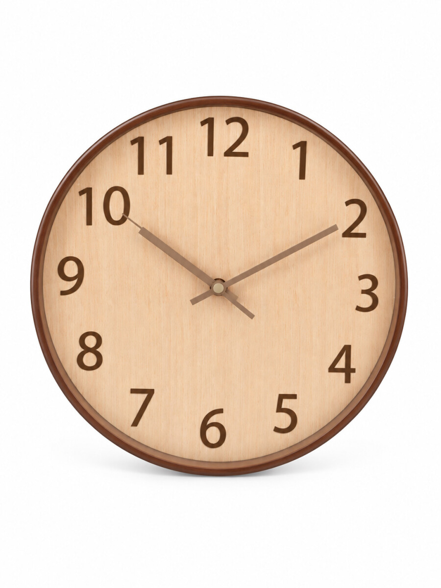 RELOJ - MADERA 