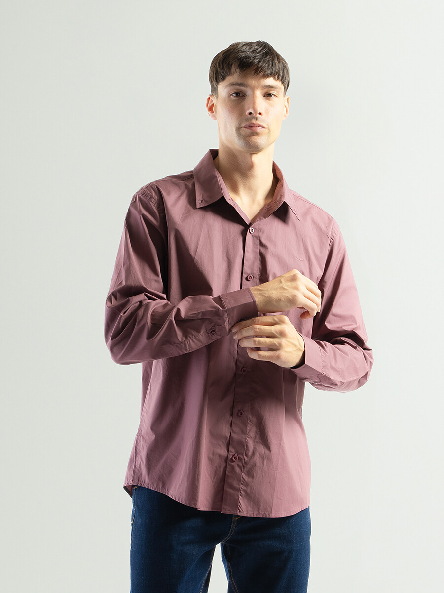 Camisa Manga Larga Algodón Principe - Salmon 