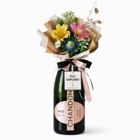 Bouquet Chandon y Flores Naturales – Regalo Premium Bouquet Chandon y Flores Naturales – Regalo Premium