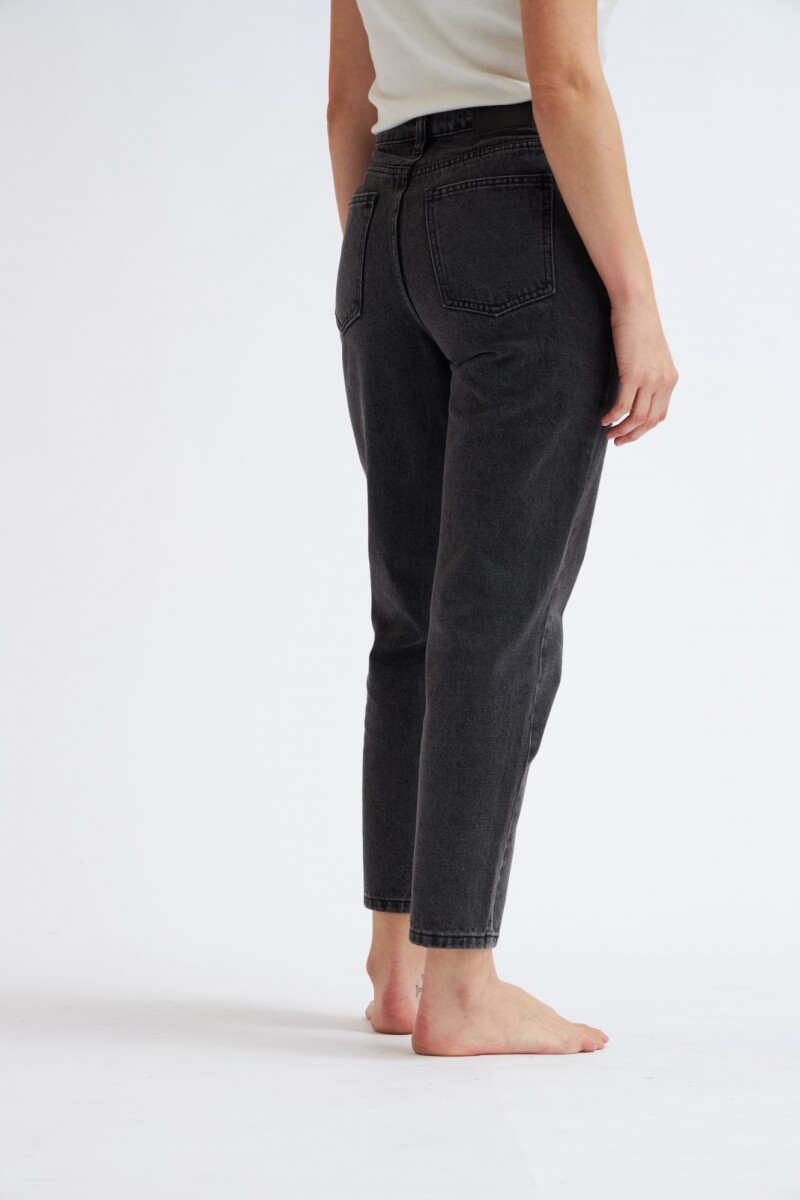 Pantalón de jean mom fit Negro