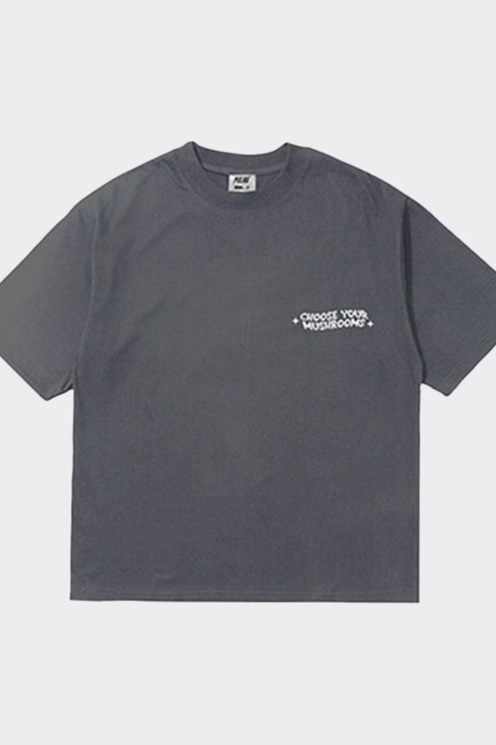 Remera Pulau Mushrooms Gris