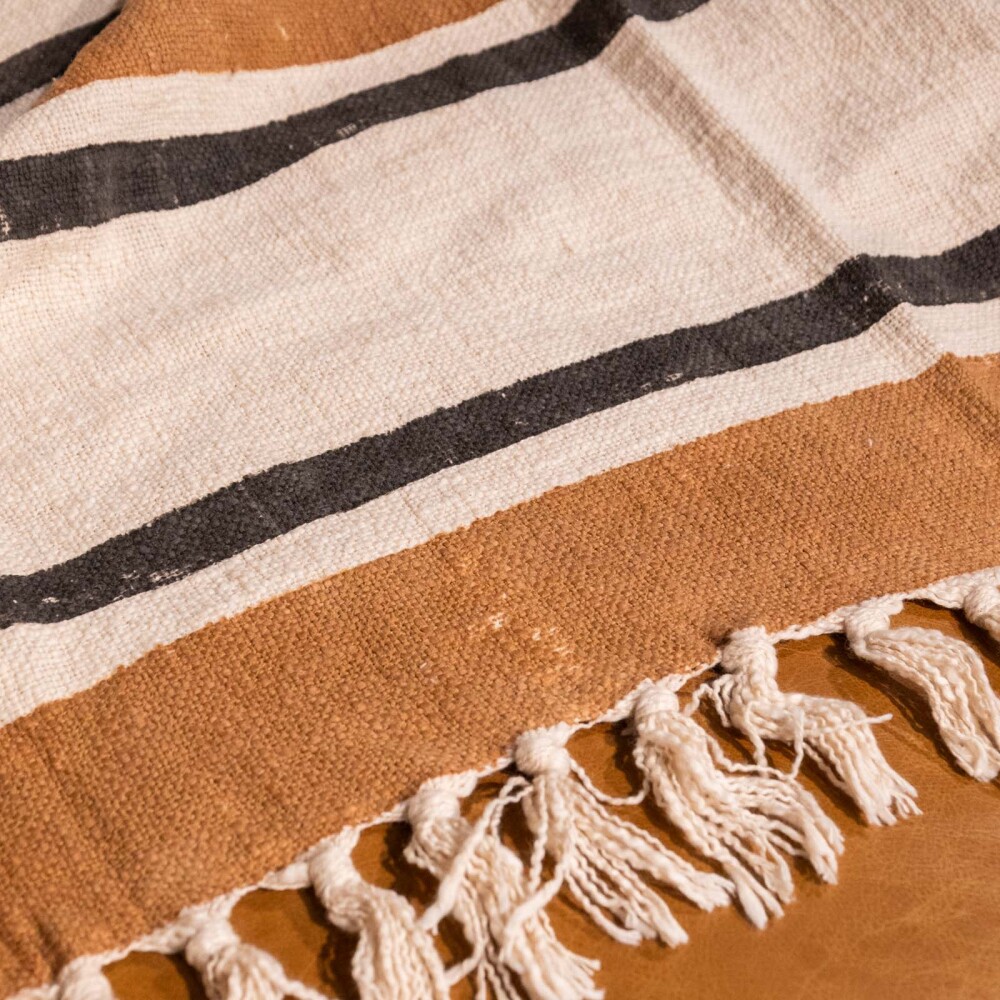 THROW COS 130*170 LINO-Y-ALGODON MULTICOLOR