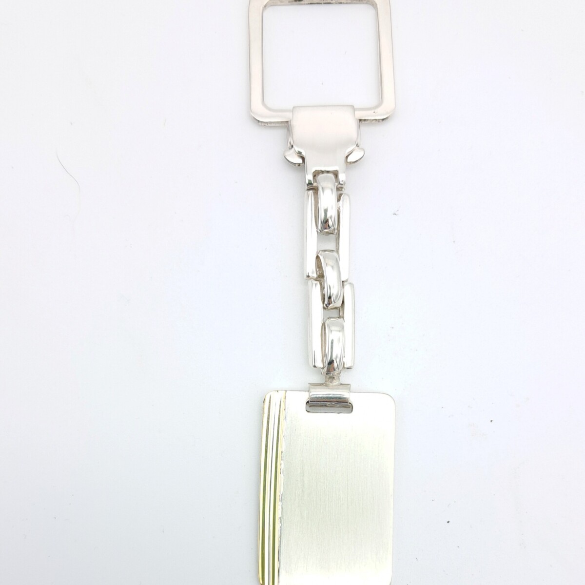 Lavero de plata 925 y double en oro 18 ktes. 
