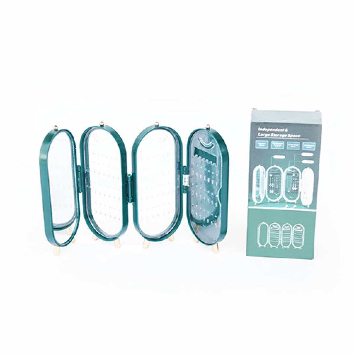 Organizador Plegable Moderno de Collares, Caravanas, Joyas, Hermoso 