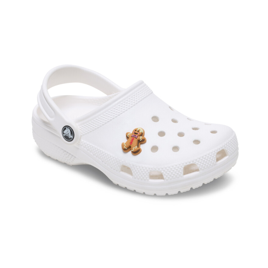 Jibbitz Cute Gingerbread Cookie Multicolor