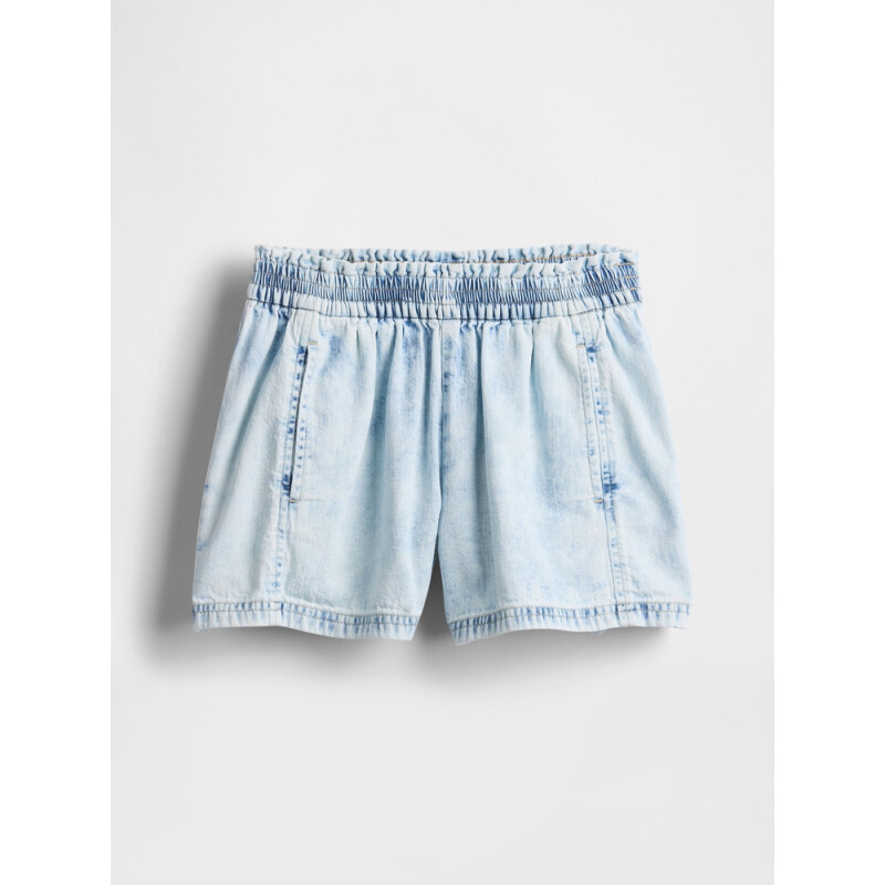 PO DNM SHORT_LT ACID ACID WASH