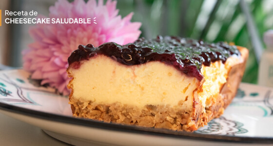 Un cheesecake fácil, cremoso y delicioso