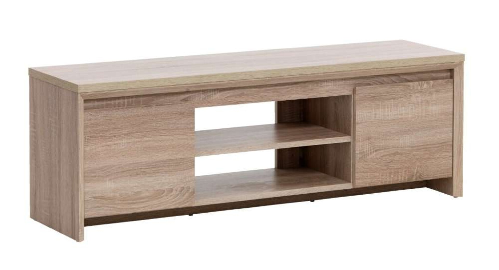 Mueble Tv Haslund 2 Puertas - Roble 