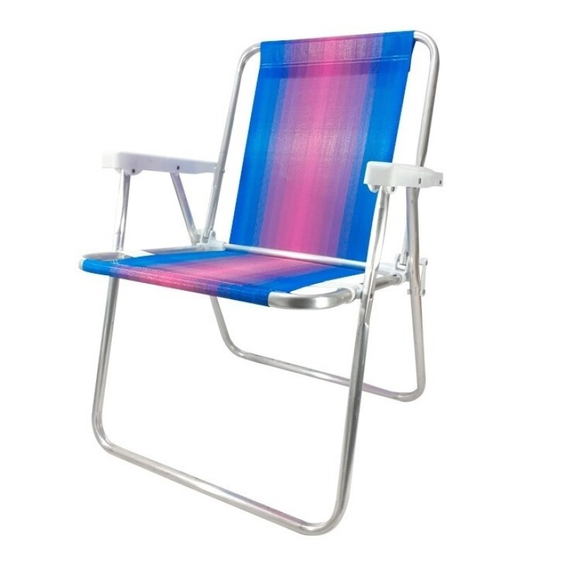 Silla Mor Aluminio Alta Plegable Playa Jardín Silla Mor Aluminio Alta Plegable Playa Jardín