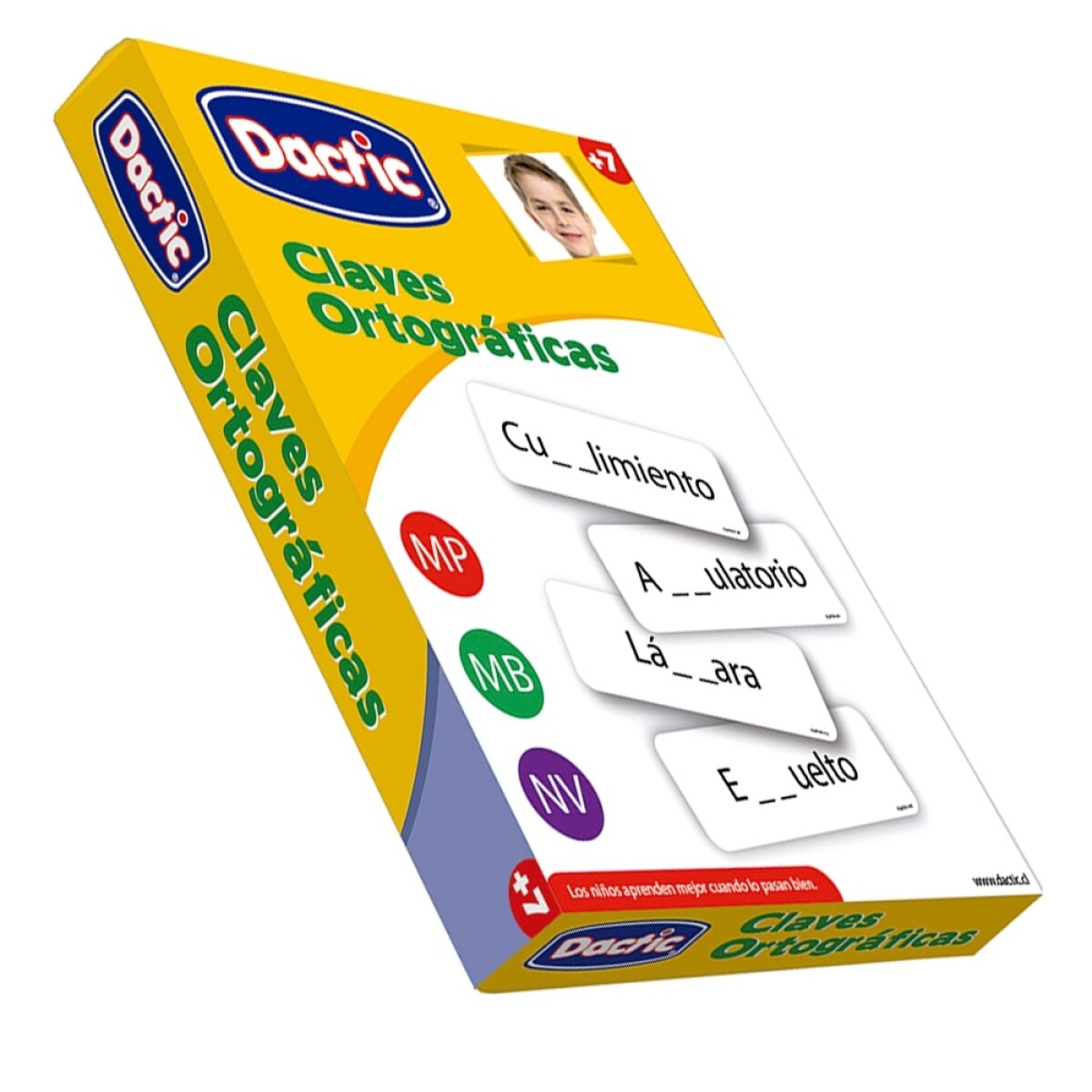 Juego de Tarjetas Dactic Claves Ortograficas 