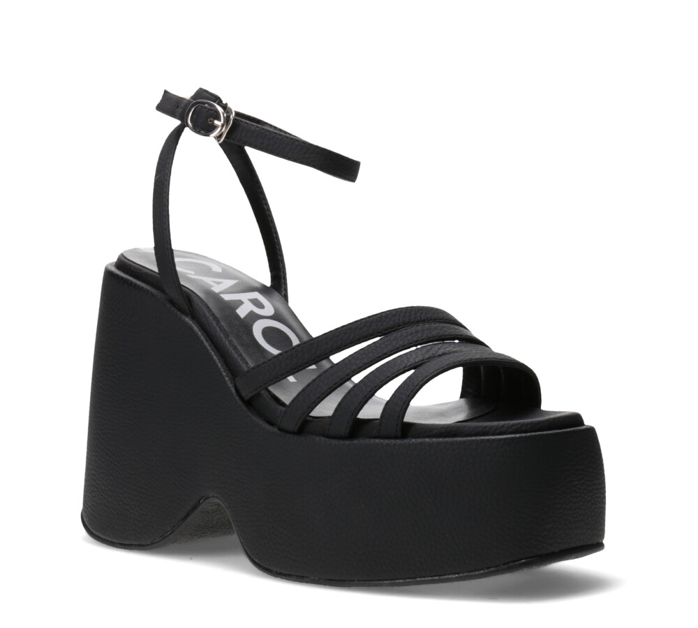 Sandalia SEOUL con plataforma Black