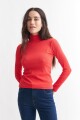 Polera canalé ROJO