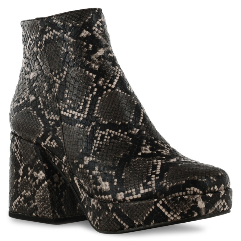 Botas de Mujer Miss Carol PITON con cierre Serpiente