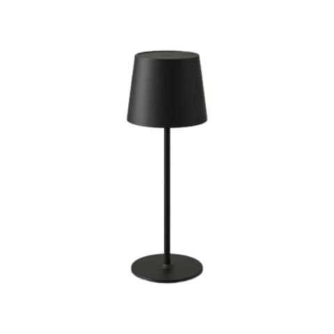 Lampara de mesa recargable con led integrado 9.2x36.5 cm - Negra Lampara De Mesa Recargable Con Led Integrado 9.2x36.5 Cm - Negra