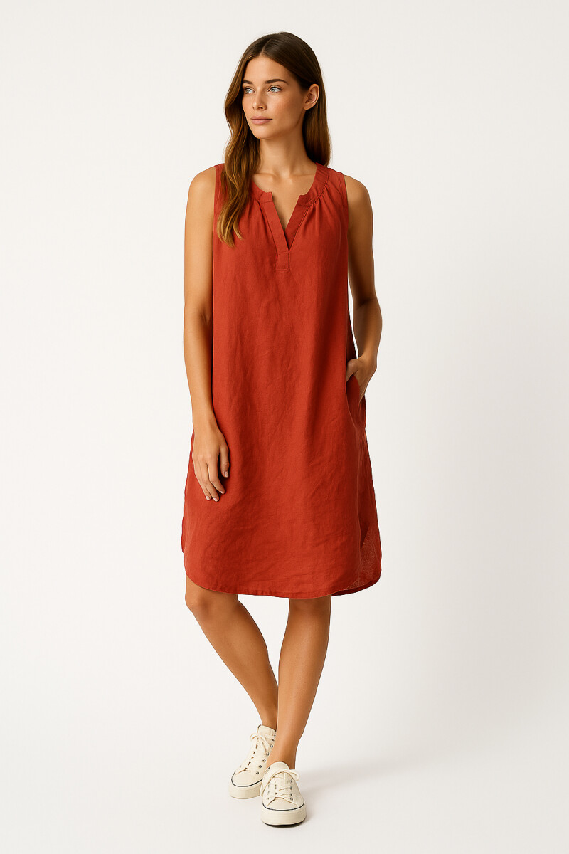 Vestido Yandor - Rojo 