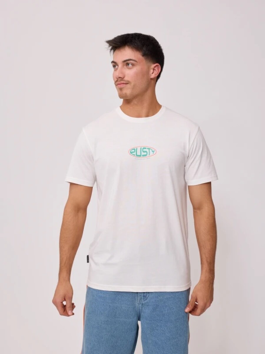 T-SHIRT RUSTY NAREN - BLANCO 