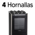 Cocina A Gas Punktal Pk-490g COCINA A GAS PUNKTAL PK-490G CON GRILL