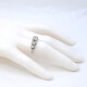Anillo Antiguo Platino, Oro 18K Y Brillantes Anillo Antiguo Platino, Oro 18K Y Brillantes