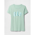 V-GAP SS CLSC TEE AQUA GLASS