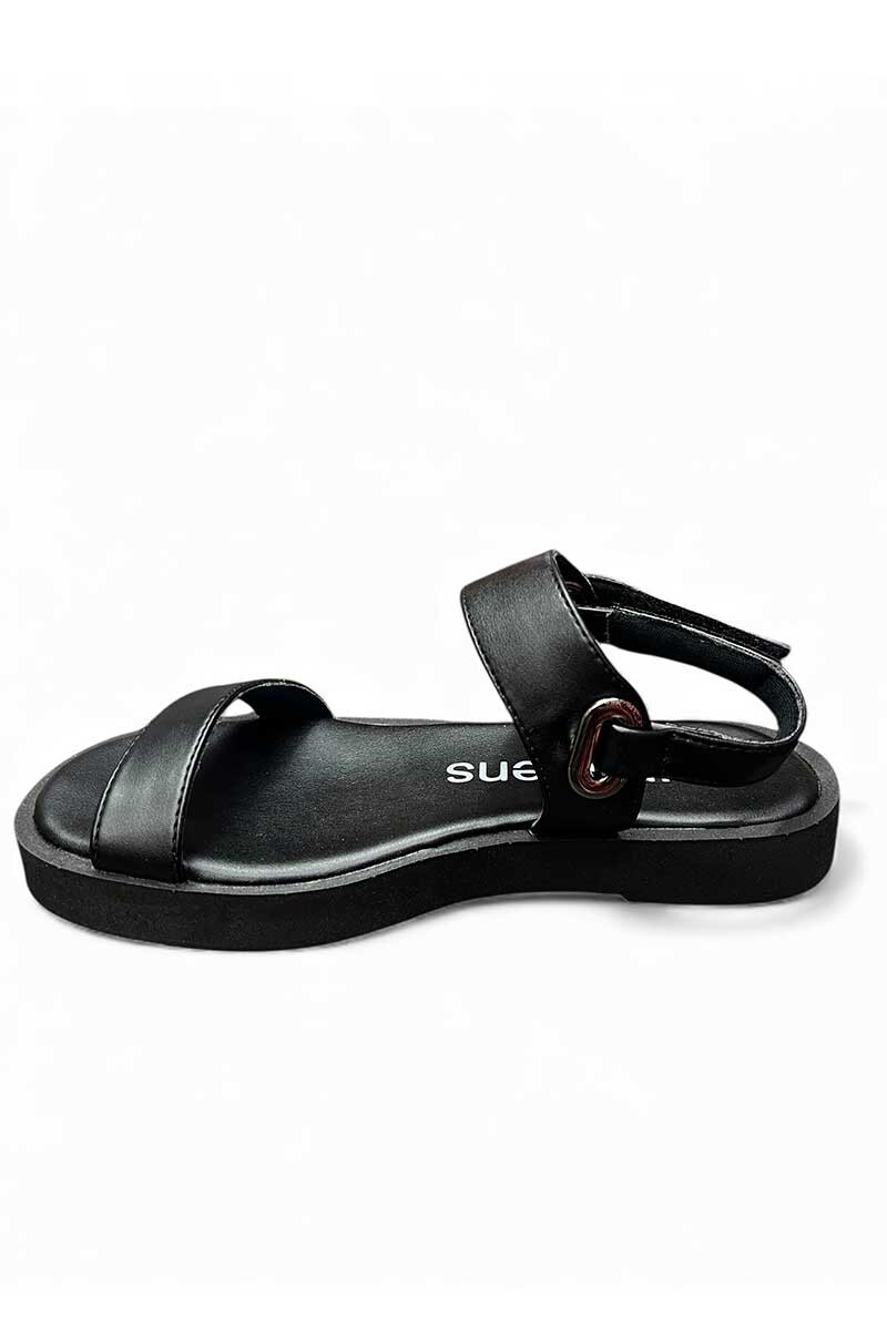 SANDALIA EURO ROMANA BAJA 214 Negro