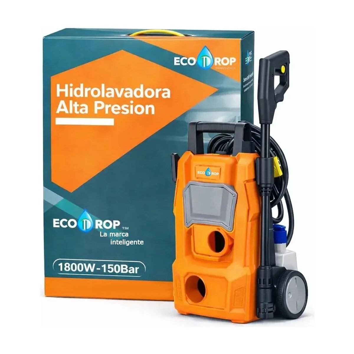 Hidrolavadora Eléctrica Ecodrop HAC201 1800W 150BAR - ROJO 