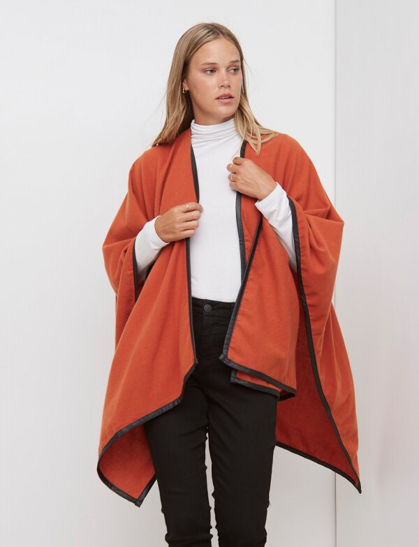 Ruana Super Soft TERRACOTA