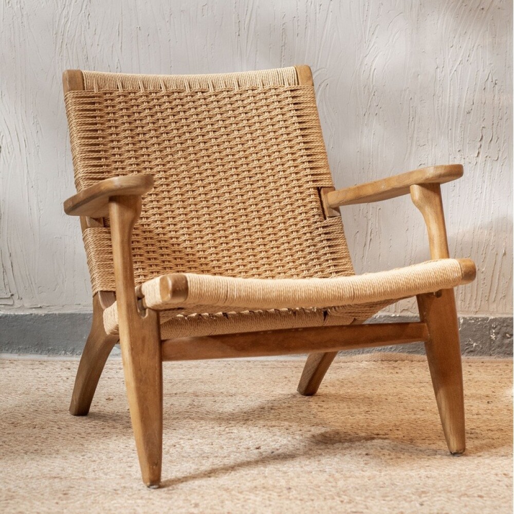 Butaca Hanoi - Madera de Olmo Beige