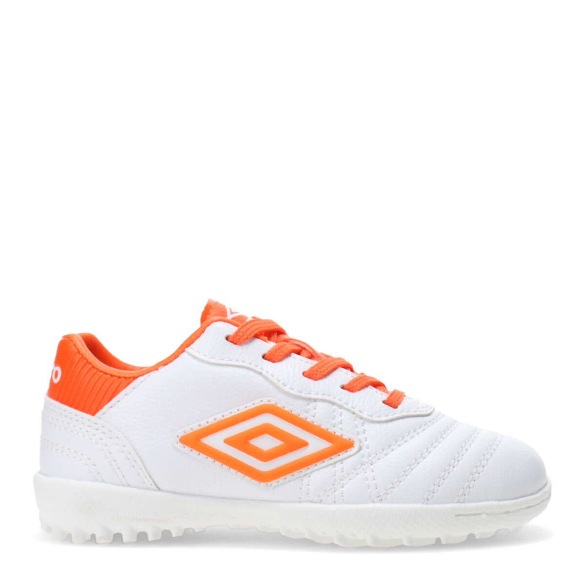 Championes de Niños Umbro Futbol 5 Touch TF Umbro - Blanco - Anaranjado 