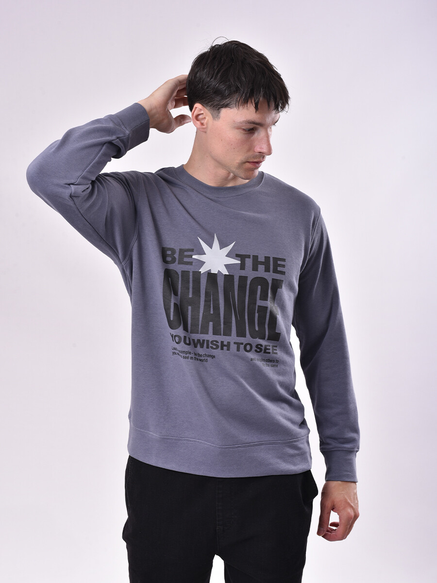 BUZO STREET - AZUL CLARO 