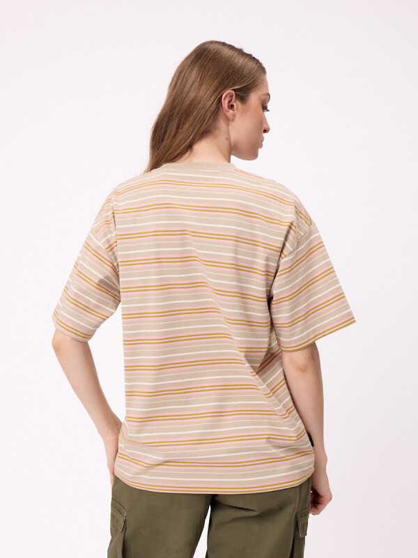 T-SHIRT KELVIN RUSTY Taupe