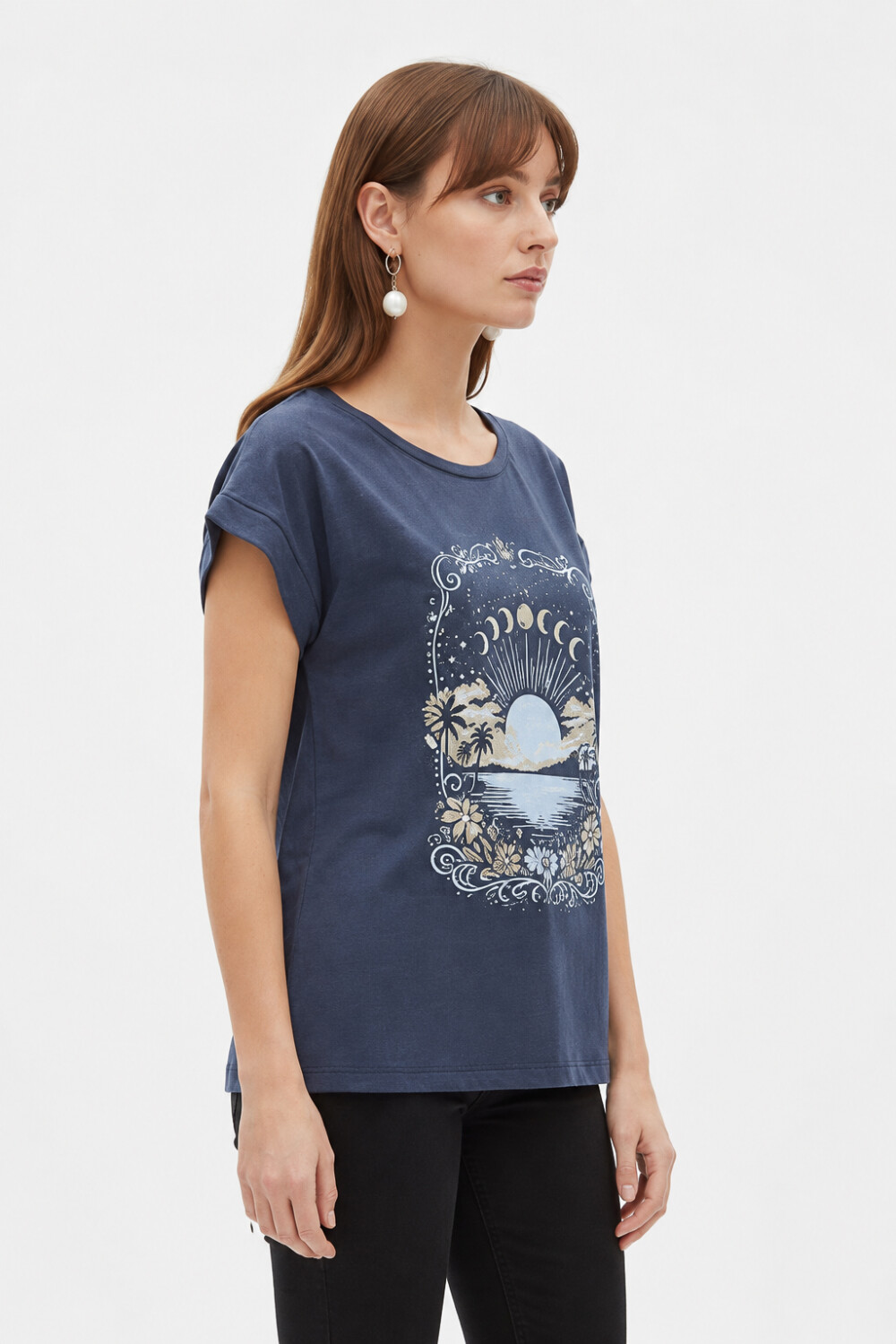 Remera Akaroa Estampado 4