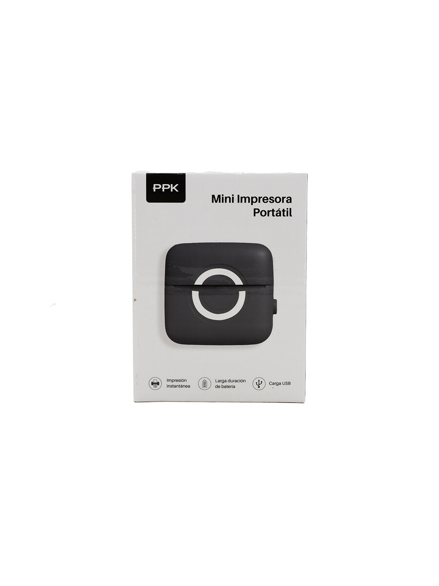 MINI IMPRESORA USB - GRIS 