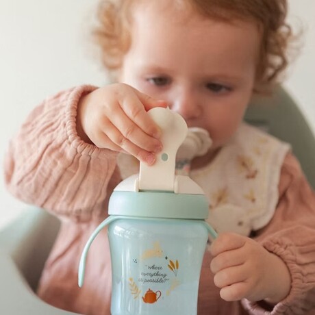 Vaso De Aprendizaje con asas Suavinex Verde