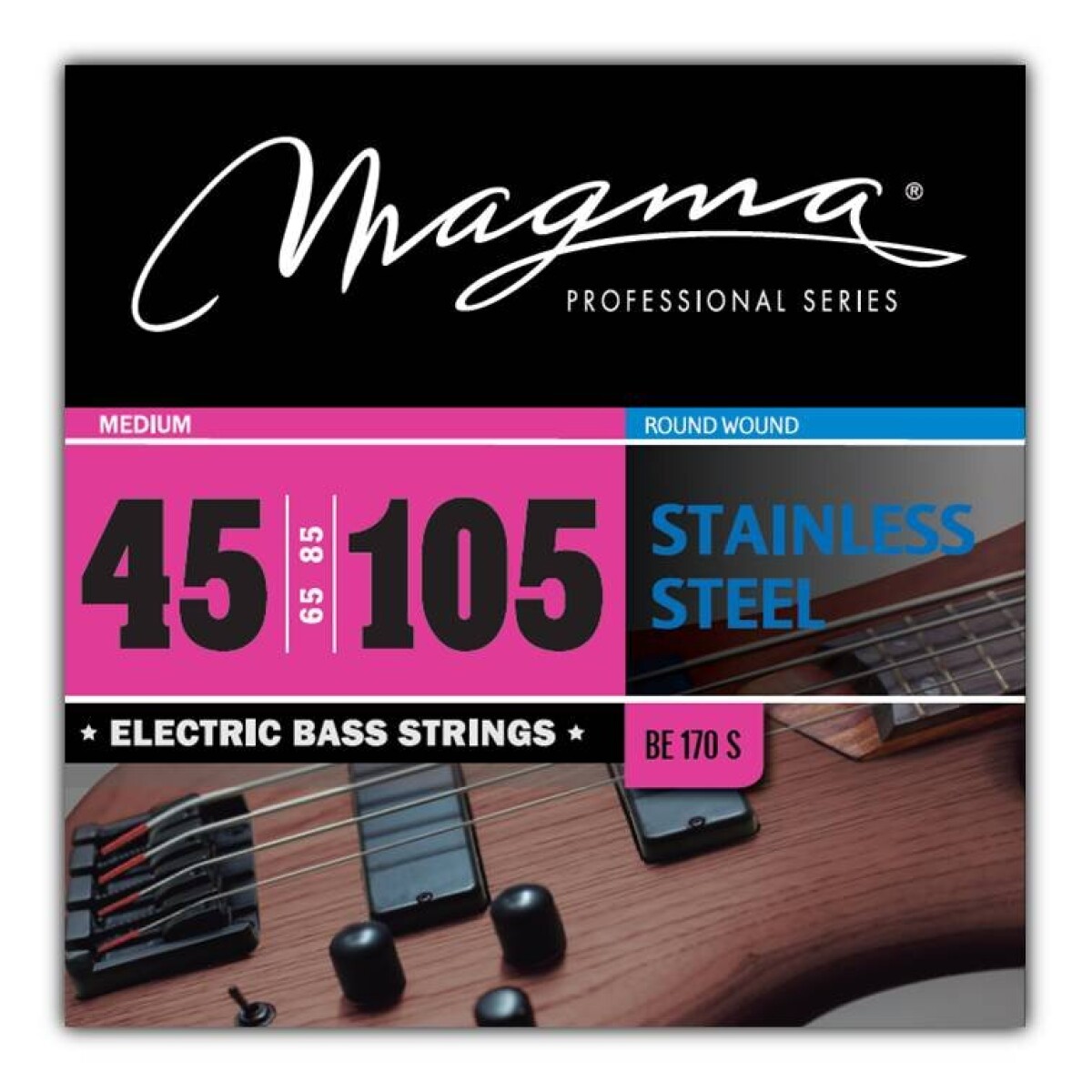 Encordado Magma Bajo Stainless Stl. Medium 045-105 BE170S 