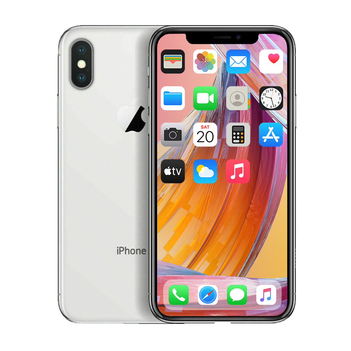 Iphone X (10) 3/256 Gb Ref 4g - PLATEADO 