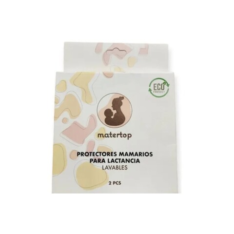 Matertop protectores mamarios para lactancia lavables x2 Matertop protectores mamarios para lactancia lavables x2