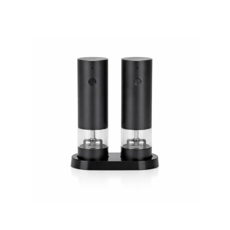 Set de molinillo de sal y pimienta eléctrico Negro