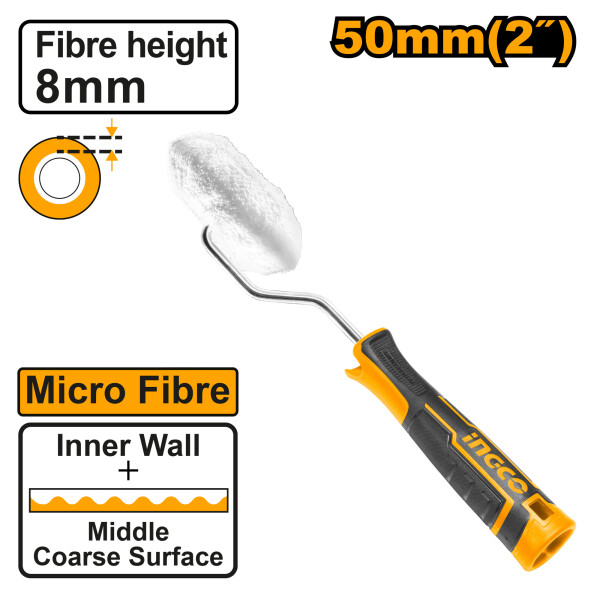 RODILLO PARA PINTAR ESQUINAS INGCO HRHT360501C MANGO CON REPUESTO RODILLO PARA PINTAR ESQUINAS INGCO HRHT360501C MANGO CON REPUESTO