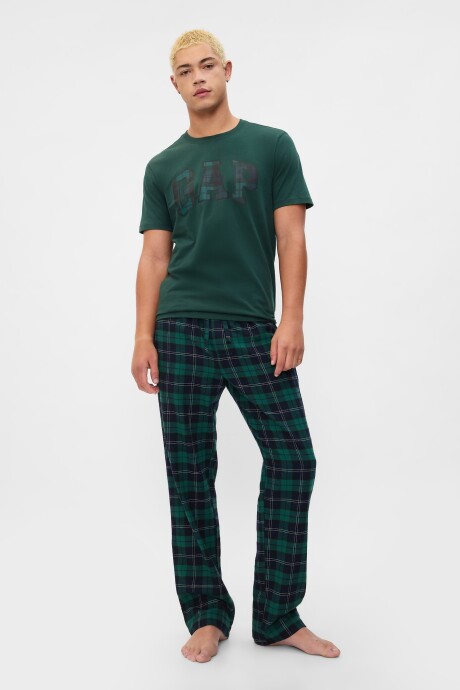 Pantalòn Pijama Franela Hombre Sp Oct Blackwatch