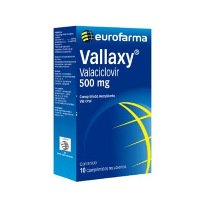 Vallaxy 500 Mg. 10 Comp. Vallaxy 500 Mg. 10 Comp.