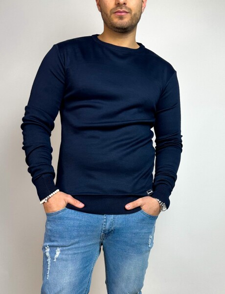 Sweater tejido Sigur Navy