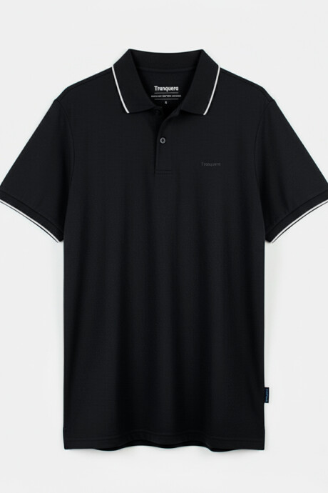 Remera Polo Tranquera Negra