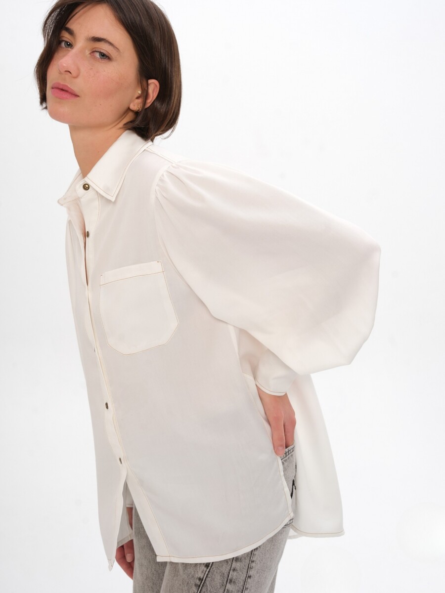 Camisa Twist - Crudo 