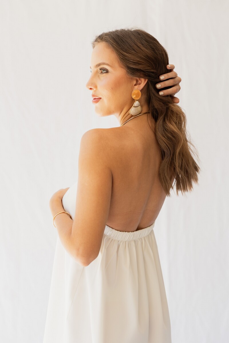 VESTIDO PALMA MINI OFF WHITE VESTIDO PALMA MINI OFF WHITE