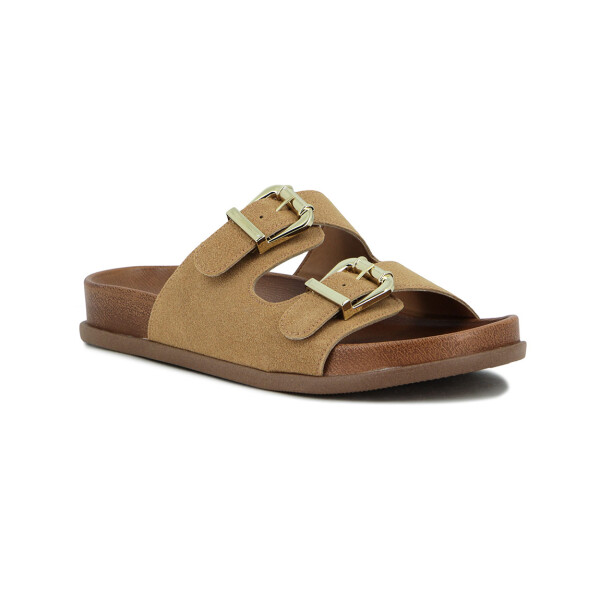 Vizzano Sandalia Feminina Camurcao London Caramelo